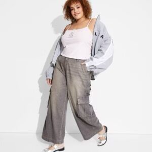Wild Fable | Mid Rise Baggy Cargo Pant